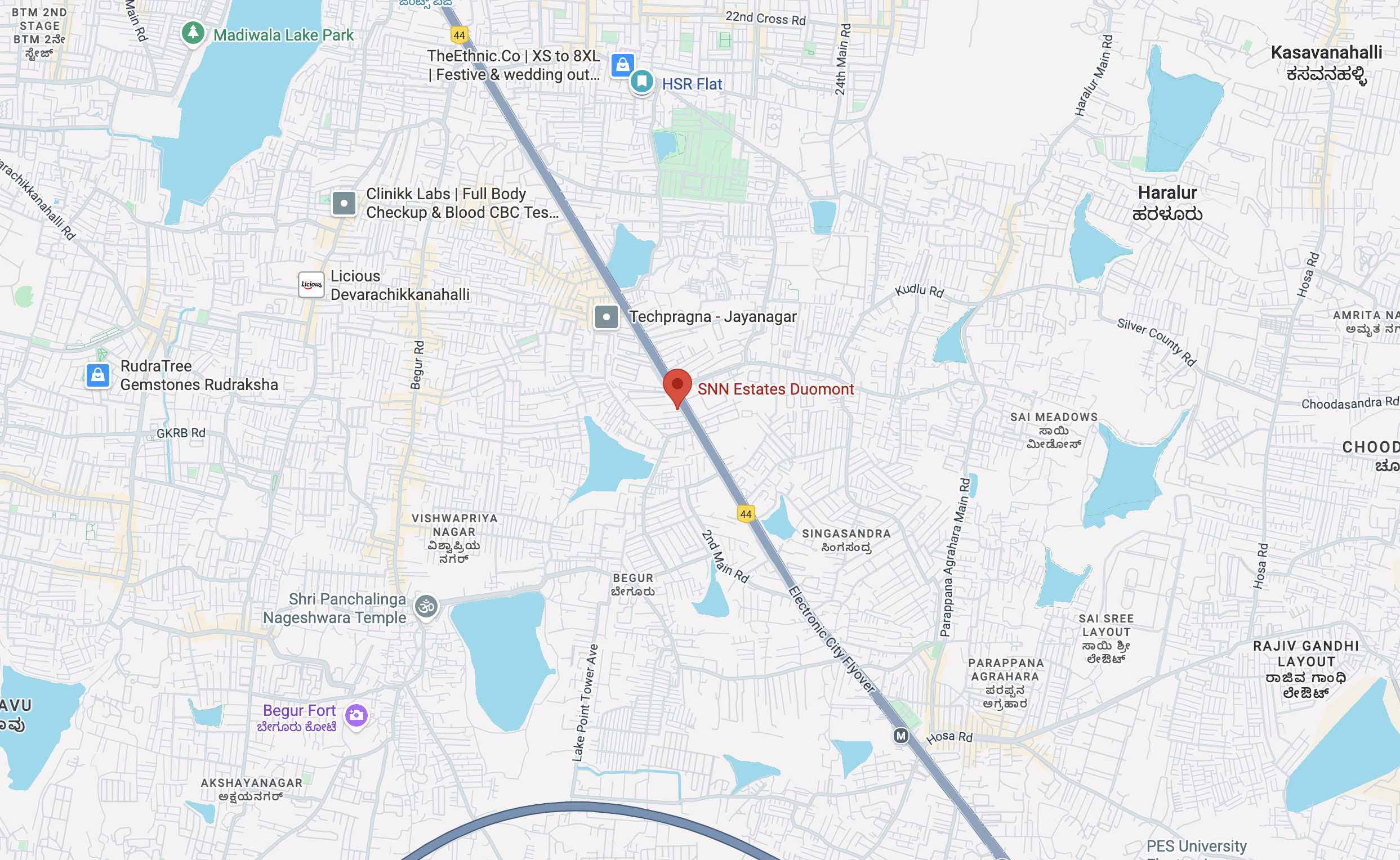 SNN Estates Duomont – Location & Connectivity Map